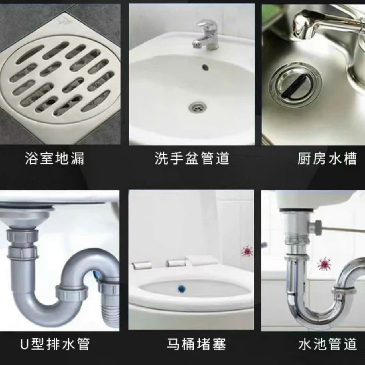 Bột thông cống KG27 thần thánh hương chanh khử mùi hôi bồn cầu, lavabo, chậu rửa bát, đường ống cực mạnh 268g- Hàng chính hãng