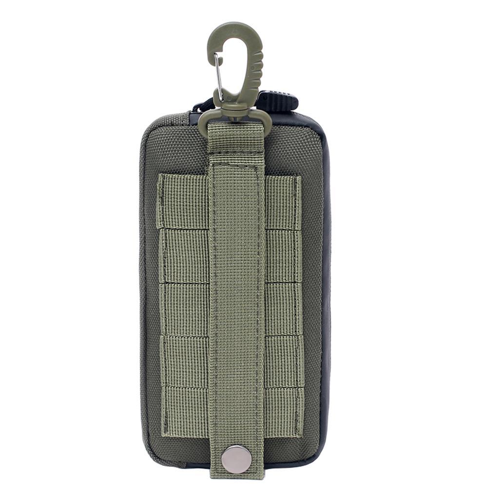 2x Nylon Waterproof Mini Wallet Card Money Key Pack Waist Bag Pack