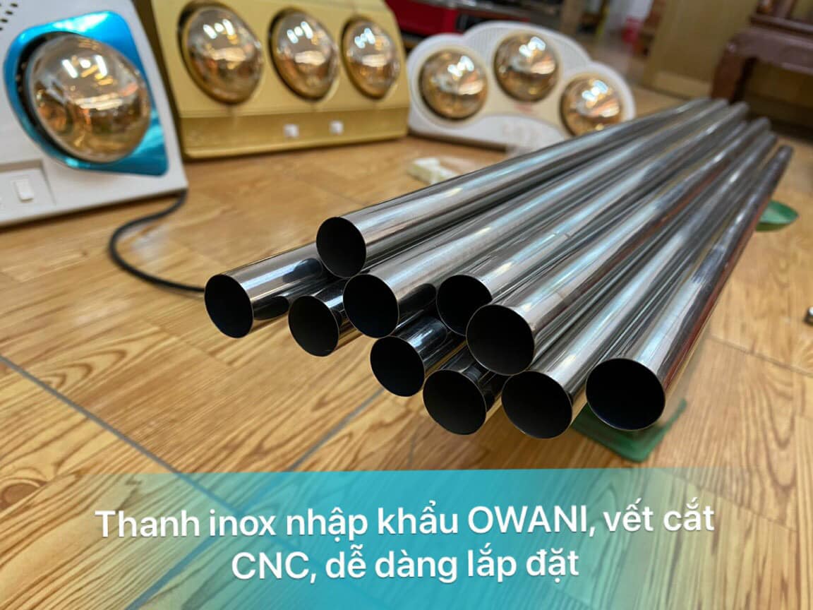 Máy Sấy - Tủ Sấy Quần Áo Khung Inox Owani TS-OW001 - Màu Ngẫu Nhiên - Hàng Chính Hãng