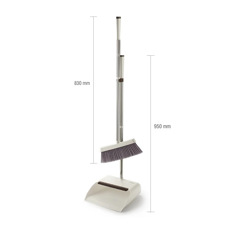 Bộ Chổi Quét Nhà LocknLock ETM465 Chổi Và Dụng Cụ Hốt Có Thể Gắn, Hàng Chính Hãng - JoyMall