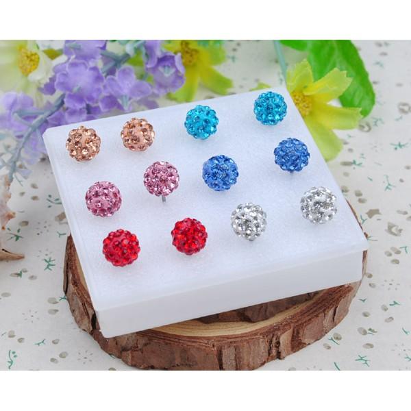 Set 6 đôi bông tai thời trang