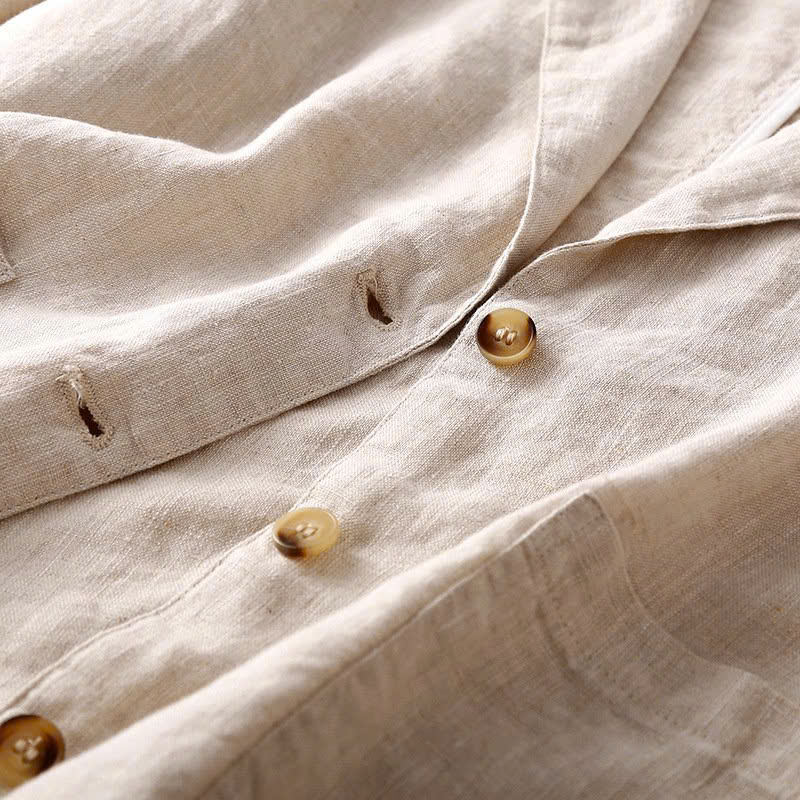 Set bộ áo vest nữ dài tay 3 khuy cổ ve vuông kèm quân đùi chất linen cao cấp, nhiều màu, dễ mặc ( bz04+qd22)