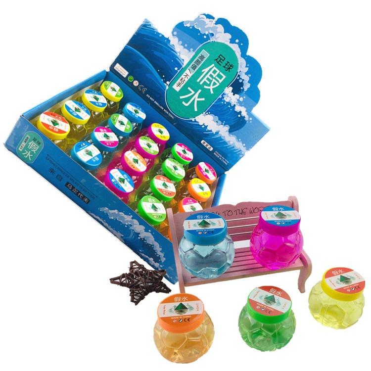 Slime quả bóng đá 7 màu đồ chơi slam chất nhờn ma quái squishy