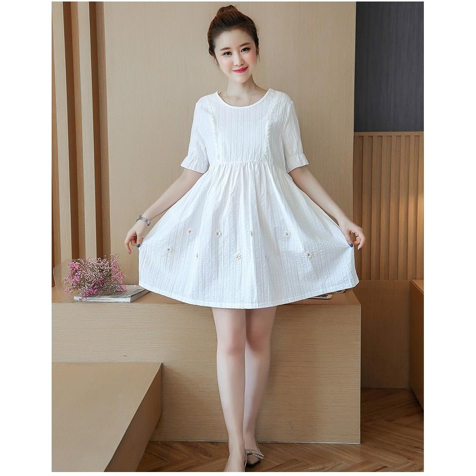 ĐẦM BẦU CÔNG SỞ ĐẸP ( sau sanh có dây kéo cho bé bú)