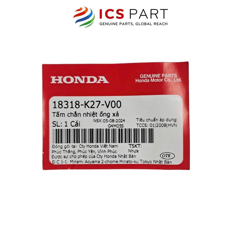 Ốp Pô (Chắn Nhiệt Ống Xả) HONDA Air Blade 125 (18318K27V00)