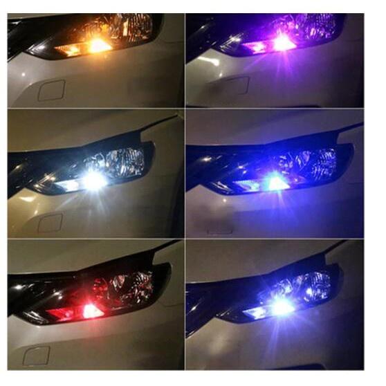 Bóng Đèn Led Yr-2X T10 W5W 3030 2smd 12v Siêu Sáng Dành Cho Xe Hơi / Xe Máy