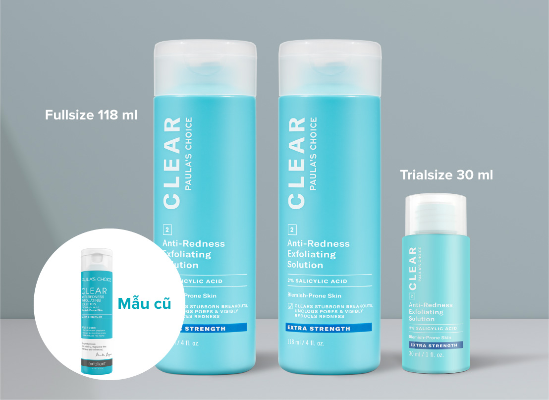 Tinh chất giảm mụn 2% BHA Paula's Choice clear extra strength anti-redness TẶNG mặt nạ Sexylook (Nhập khẩu