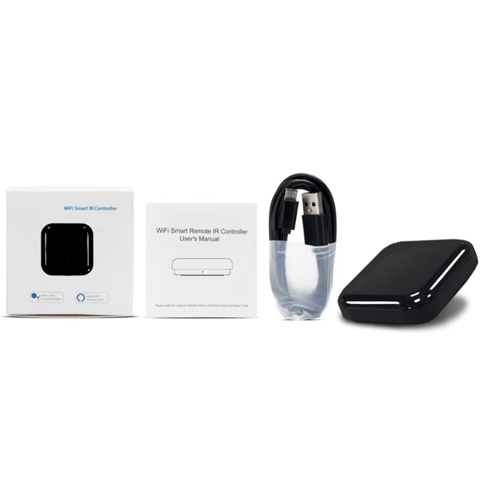 2pcs All in One WiFi IR Control Hub Compatible with Alexa No Hub Required