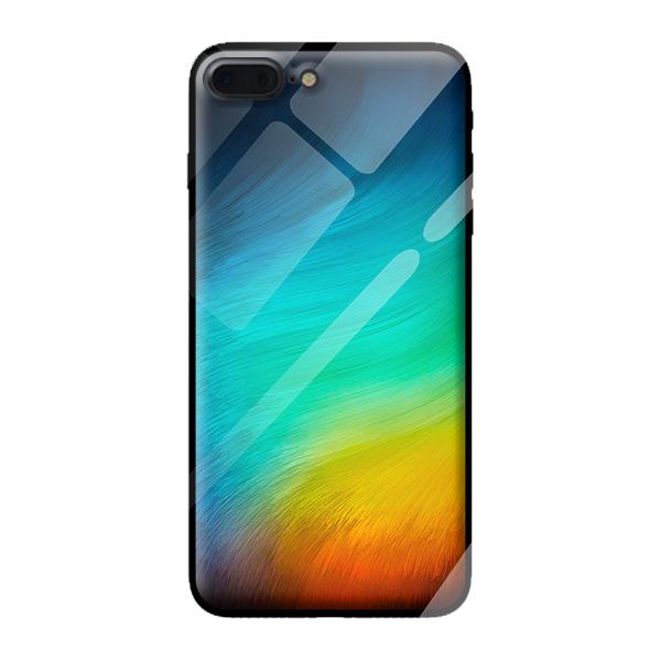 Ốp lưng kính cường lực cho iPhone 8 Plus MÀU SẮC 16 - Hàng chính hãng