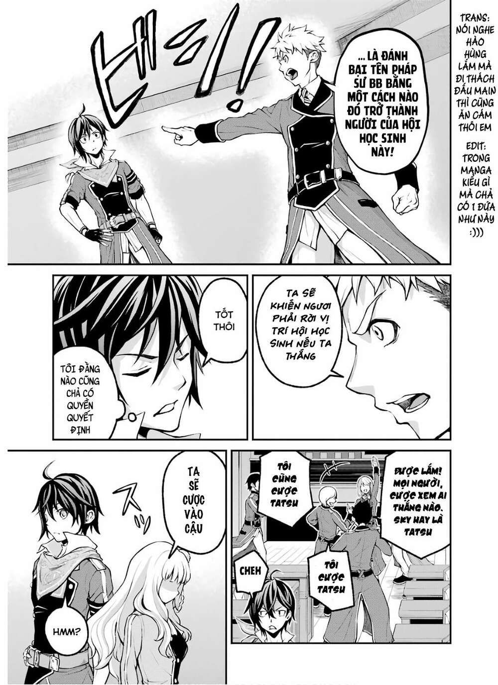 pháp sư hạng b nhanh nhất thế giới chapter 5 16