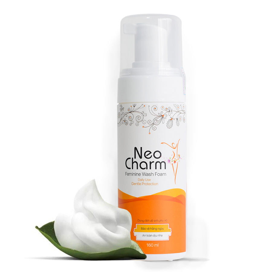 Dung dịch vệ sinh phụ nữ dạng xịt bọt cải tiến mới NEOCHARM 160ml