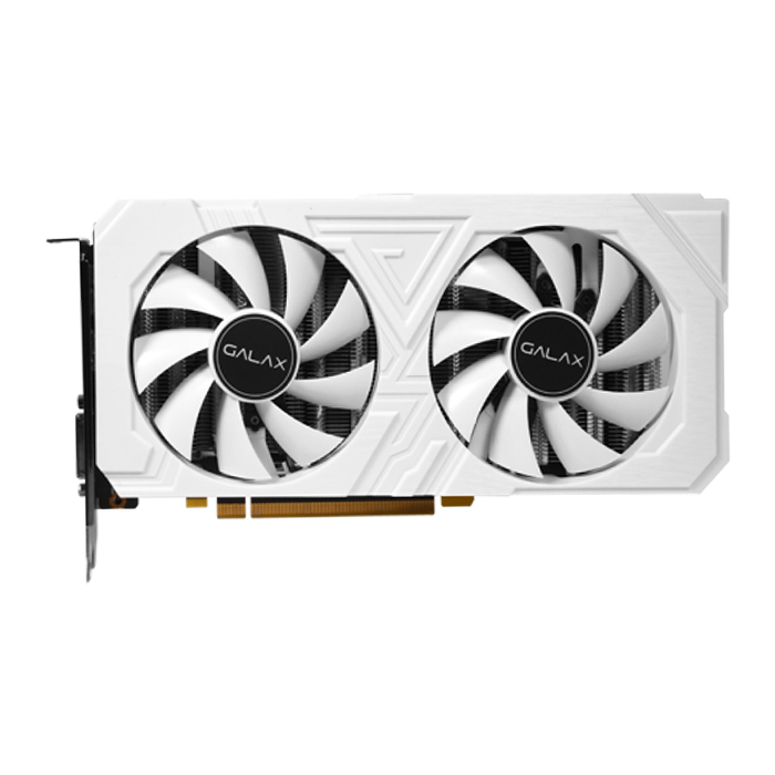 Card Màn Hình VGA Galax GeForce RTX 2060 EX 1 Click OC WHITE 6GB GDDR6 26NRL7HPY3EW 192bit 2 Fan DP HDMI DVI D - Hàng Chính Hãng