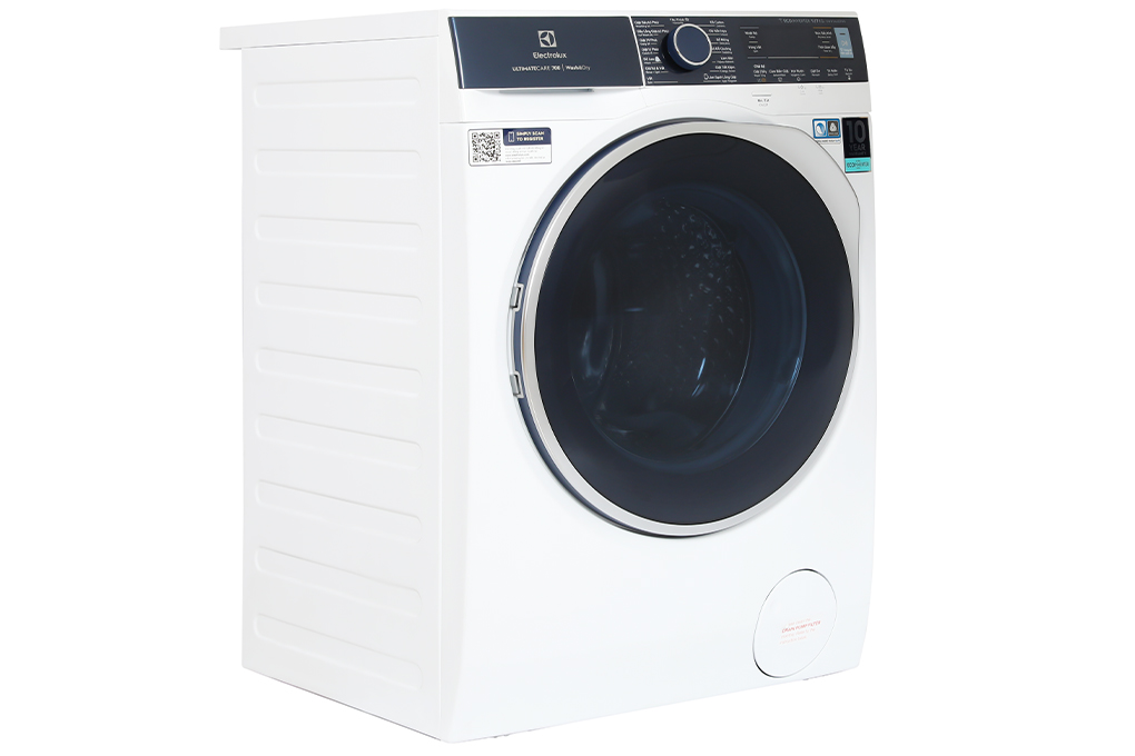 [Free Giao lắp] Máy giặt sấy Electrolux 11/7kg EWW1142Q7WB - Loại bỏ 49 loại vết bẩn, giặt hơi nước diệt vi khuẩn, giảm nhăn, làm mới quần áo, kết nối Wifi [Hàng chính hãng]