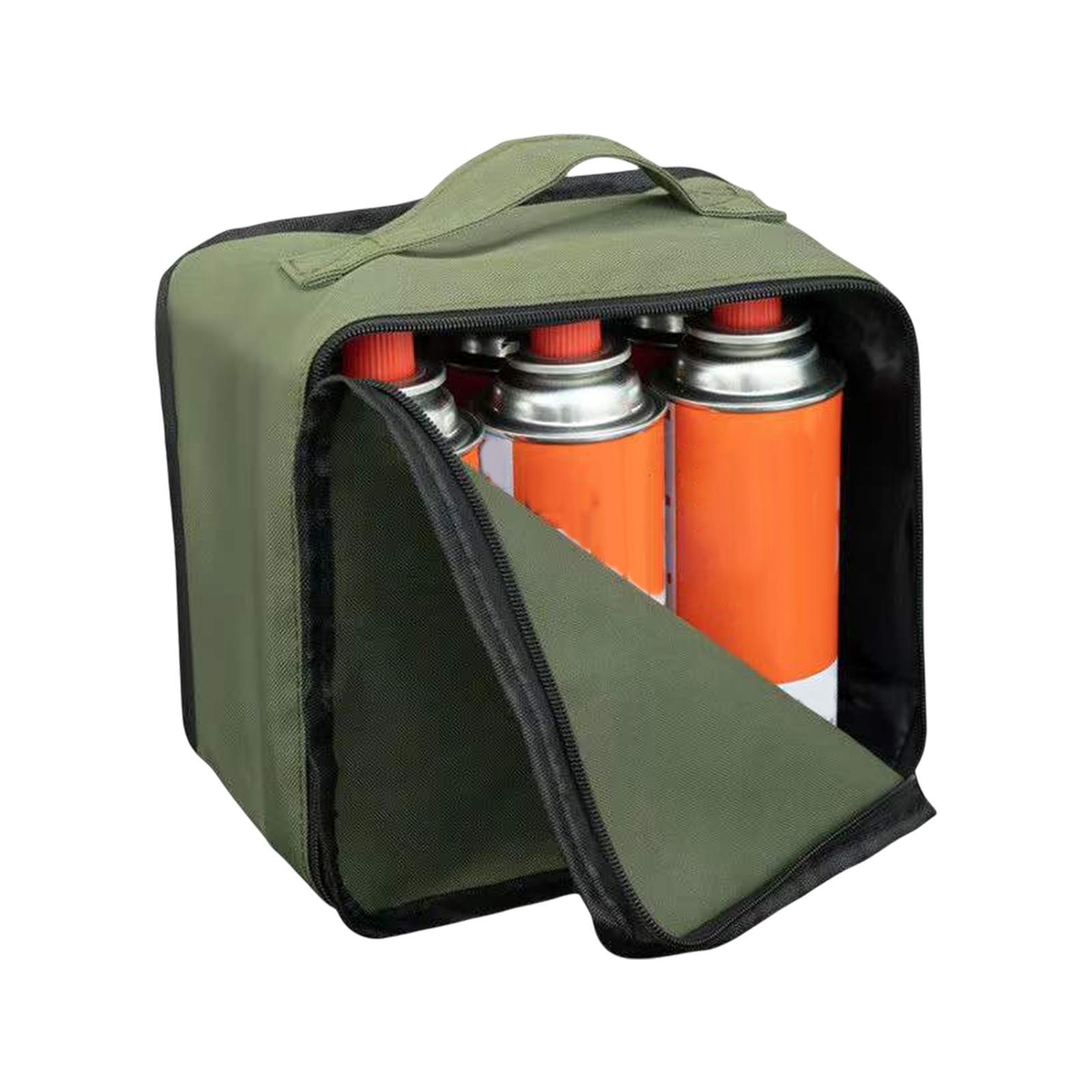 Gas Tank Storage Bags Wear Resistant Gas Canister Bag for Backpacking Picnic Hiking