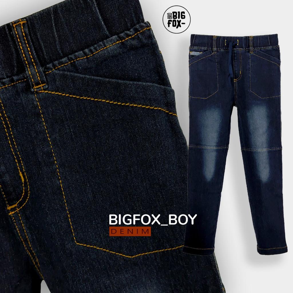 Quần Bò Dài Cho Bé Trai Bigfox Size Đại. Quần Thu Đông Trẻ Em Teen Boy Từ 17- 50kg