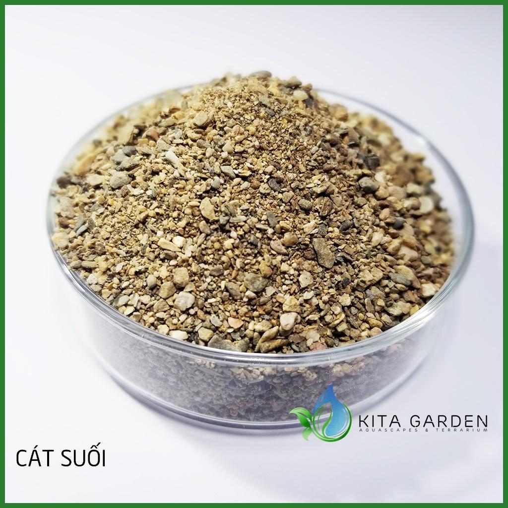 1 kg Sạn suối thiên nhiên set up hồ biotop