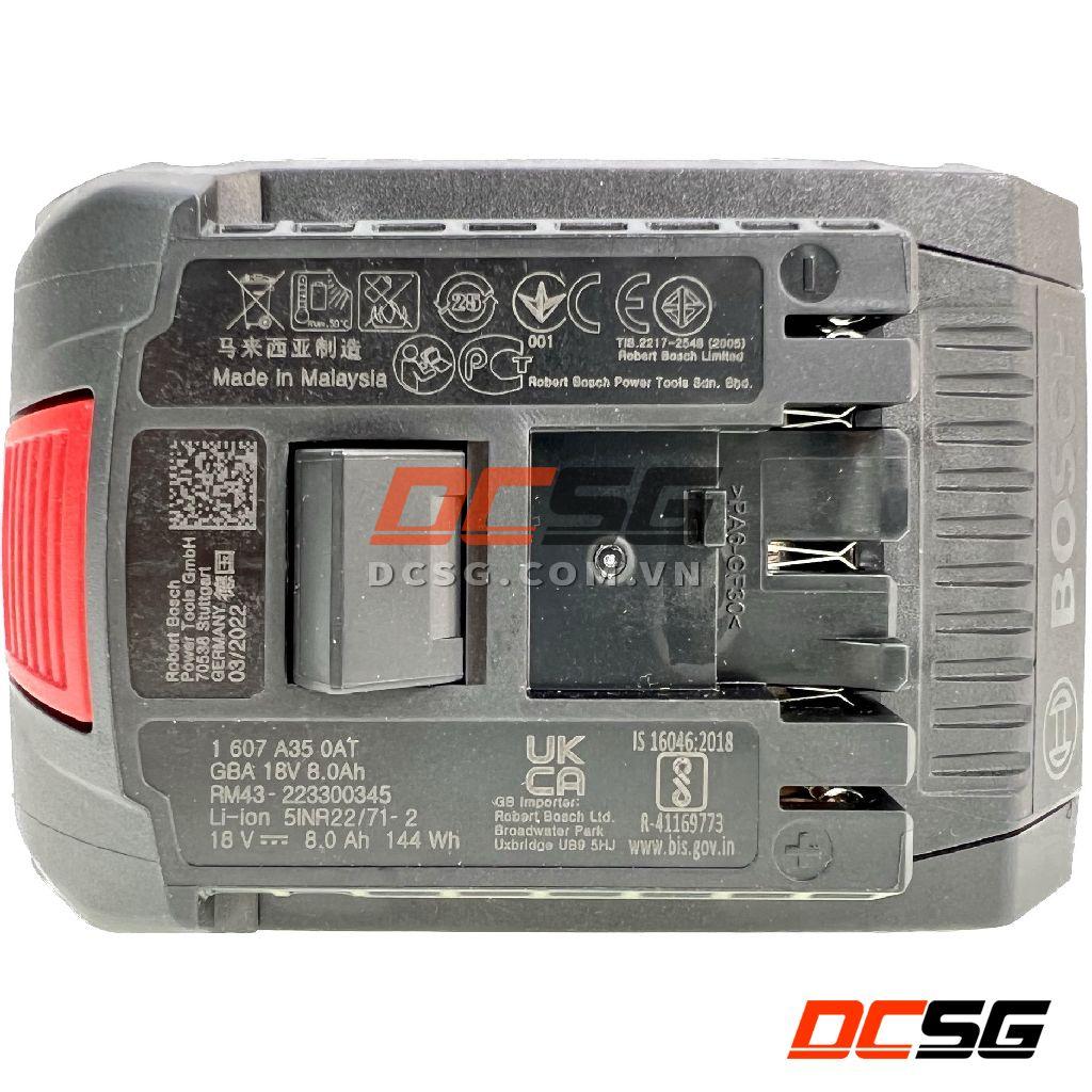 Pin Lithium-ion PROCORE 18V 8.0Ah Bosch 1600A0193N | DCSG