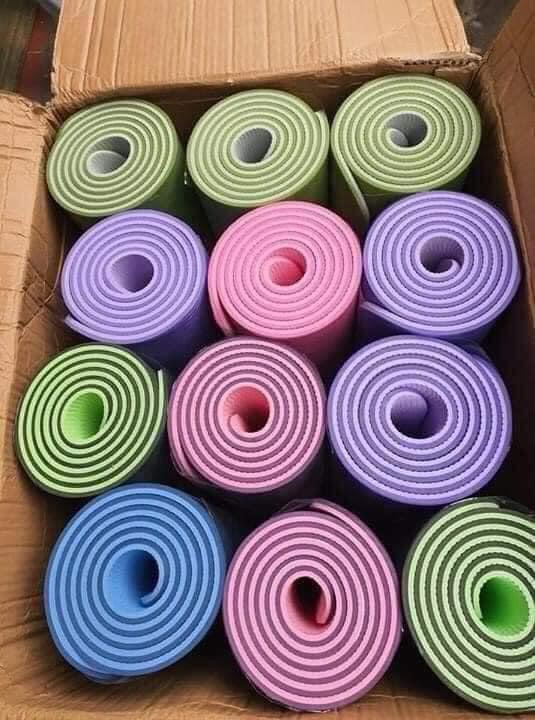 THẢM TẬP YOGA LOẠI 2 LỚP 6mm – XỊN ĐẸP CHỐNG CHƠN TRƯỢT - Hàng Loại 1 Chất Lượng Tuyệt Hảo