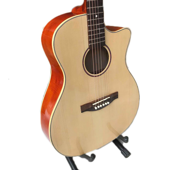 Đàn guitar acoustic có ty chống cong cần SVA1