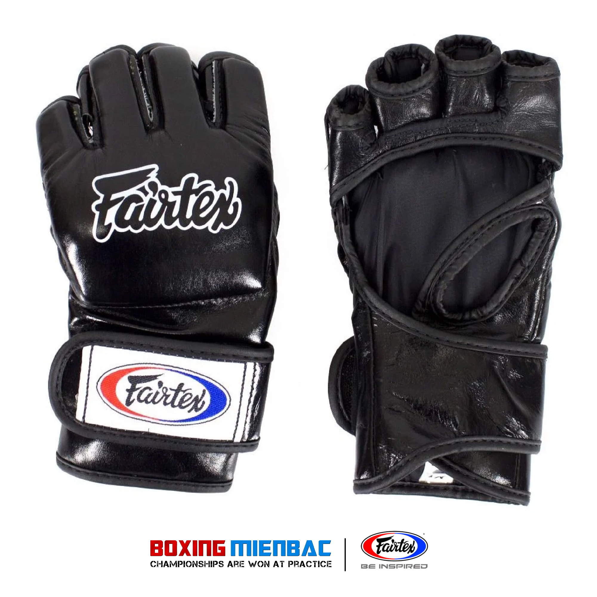 Găng Tay MMA Fairtex FGV12 MMA Gloves Fairtex Cao Cấp – Đen