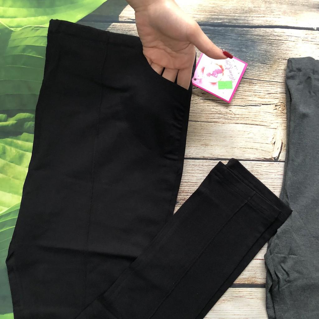 Quần bầu có sọc gân-quần bầu cotton mềm mịn mát QB558