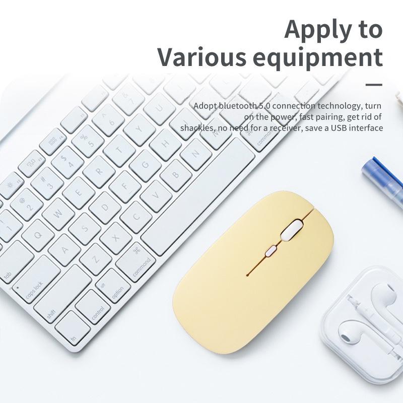 Chuột không dây 5.0 2.4g Thiết Kế Đơn Giản Chất Lượng Cao