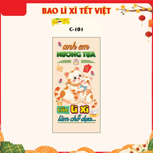 Bao Lì Xì 2023 Set 10 cái - C101