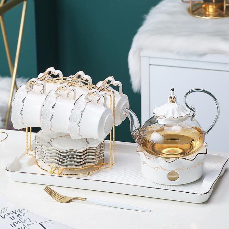 BỘ TÁCH TRÀ SỨ SƯƠNG TRẮNG CÔNG CHÚA