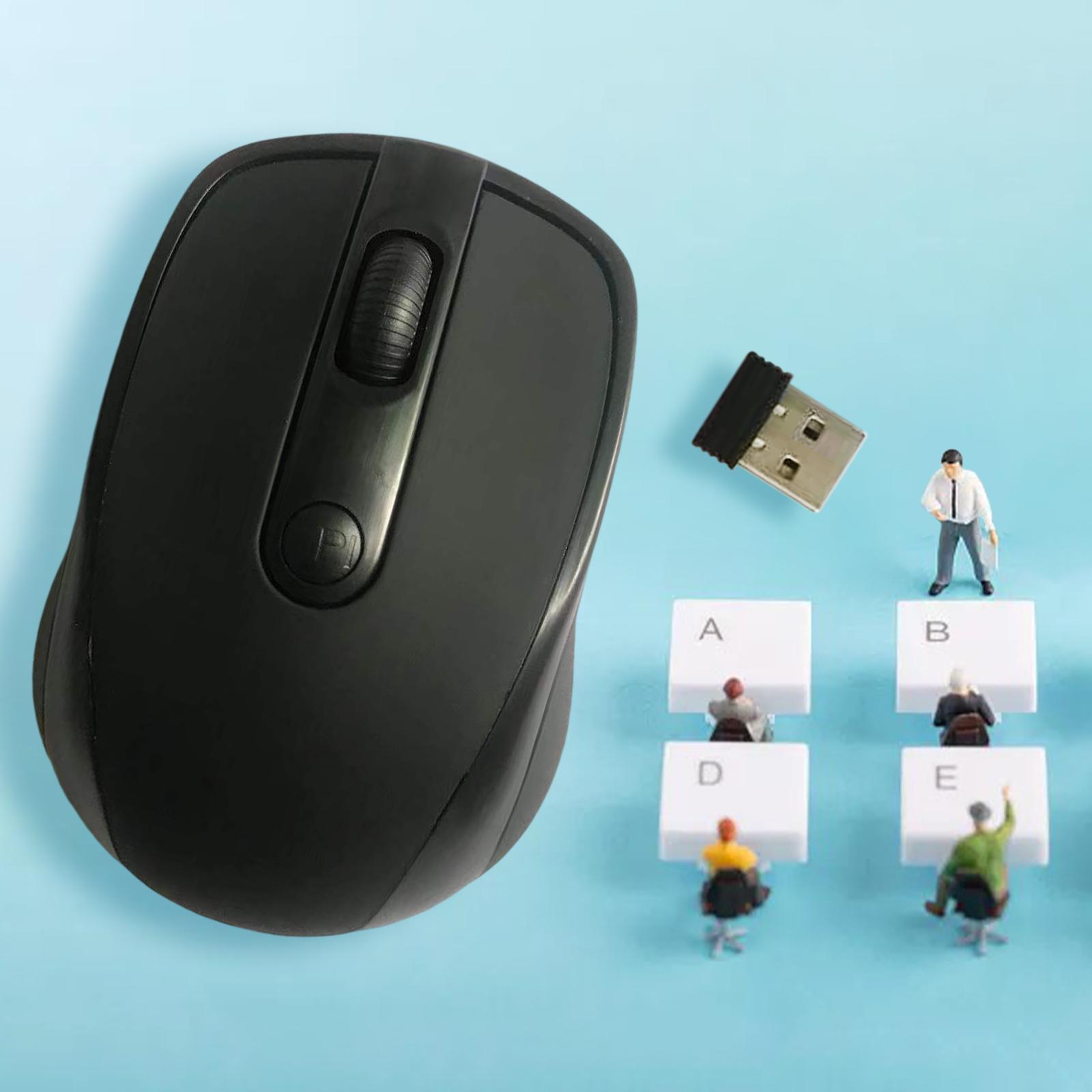 Mouse 2.4G Computer Mute Adjustable DPI Mouse for Working