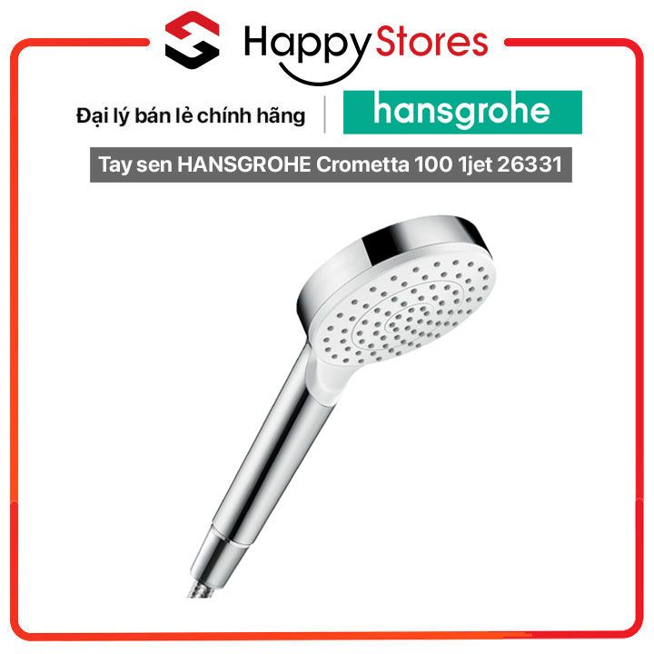 Tay sen HANSGROHE Crometta 100 1jet 26331 - Hàng chính hãng