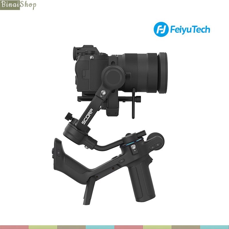 Feiyu SCORP C - Gimbal Chống Rung Cho Máy Ảnh Cỡ Lớn, Tải Trọng 2.5kg, Cho Quay Phim Chụp Hình Chuyên Nghiệp - Hàng chính hãng