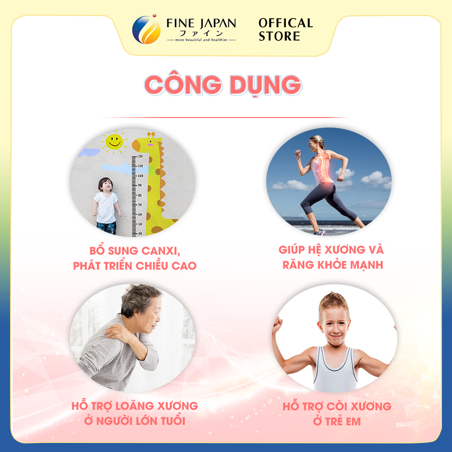 Bột Canxi Cá Tuyết Vị Dâu Fine Bone's Calcium For Kids Gói 140G Bổ Sung Canxi Phát Triển Chiều Cao 5.0 4 Đánh Giá 18 Đã Bán