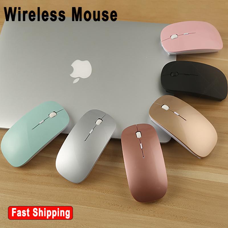 Sạc Không Dây 2.4G Chuột Di Động Dành Cho Samsung Tab S7 Plus T870 A7 T500 S6 Lite P610 10.1 2019 chuột USB Thu