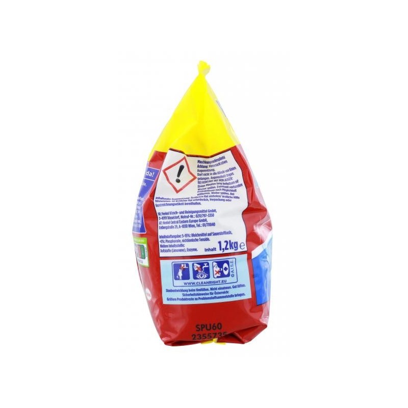 Bộ 2 gói bột rửa ly bát hiệu Somat Classic Pulver - Chính hãng Đức 1.2kg