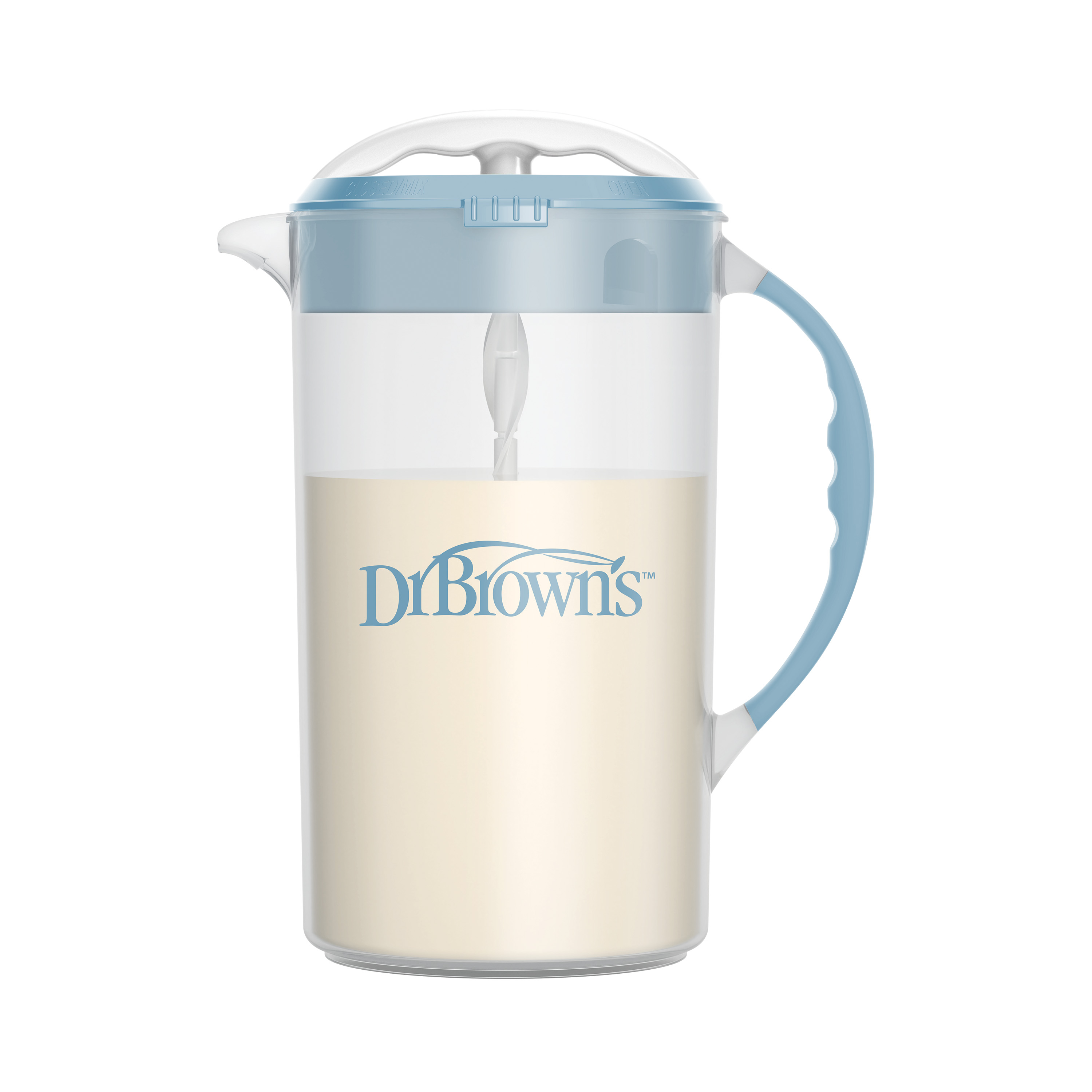 [ AC234 ] Bình Trộn Sữa Công Thức Dr. Brown’s, giúp giảm thiểu lượng không khí bị trộn lẫn vào sữa ( màu xanh )