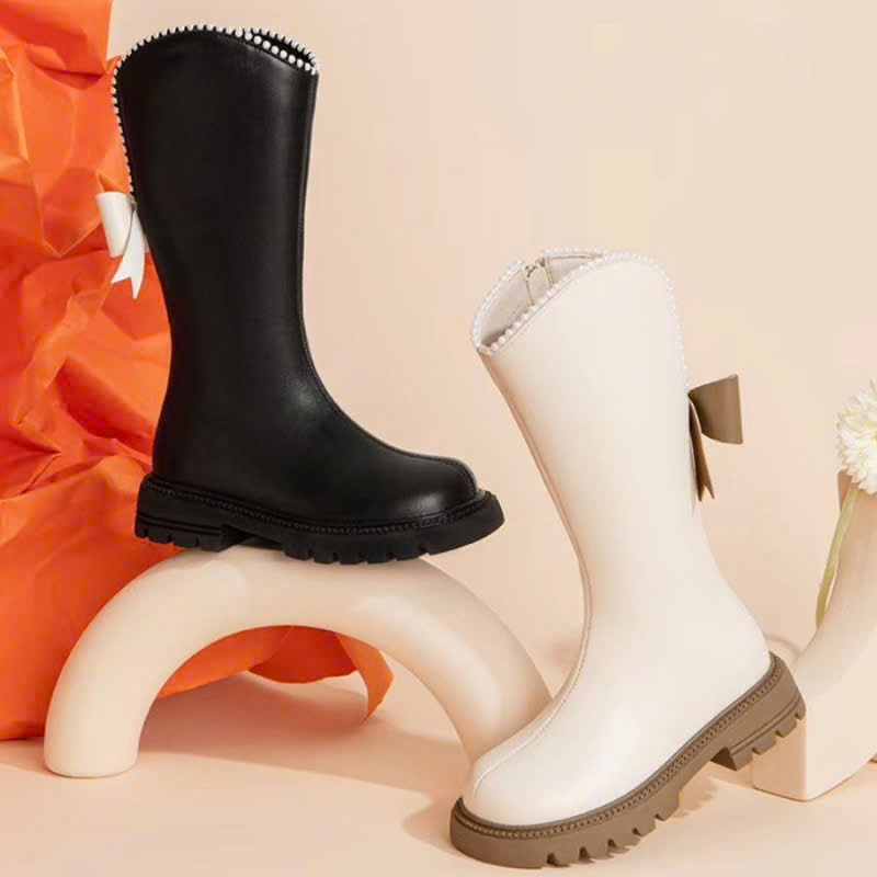 Giày bốt boots cổ cao cho bé gái bé trai phong cách Hàn Quốc đẹp diện đi chơi đi tiệc size 26-37 hàng Quảng Châu cao cấp