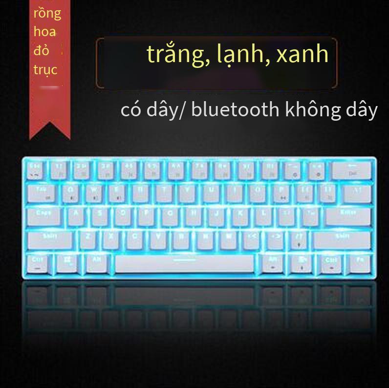 Bàn phím cơ bluetooth có dây/không dây ba chế độ 61 phím thuận lợi nhất bàn phím mac bàn phím amazon ebay