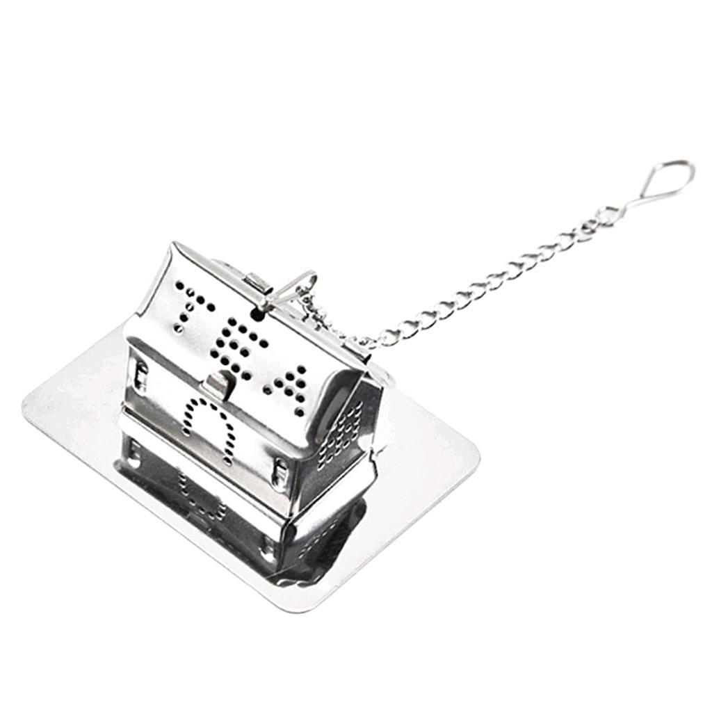 Stainless Steel Tea Ball Filter Tea infuser For Loosing Leaf Tea Silver