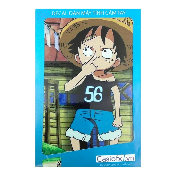 Decal Trang Trí Máy Tính Teenage One Piece 089