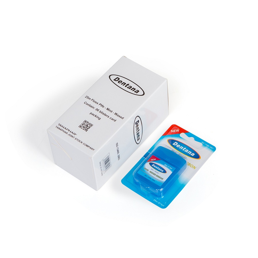 Combo 6 Cuộn Chỉ Nha Khoa Dentana