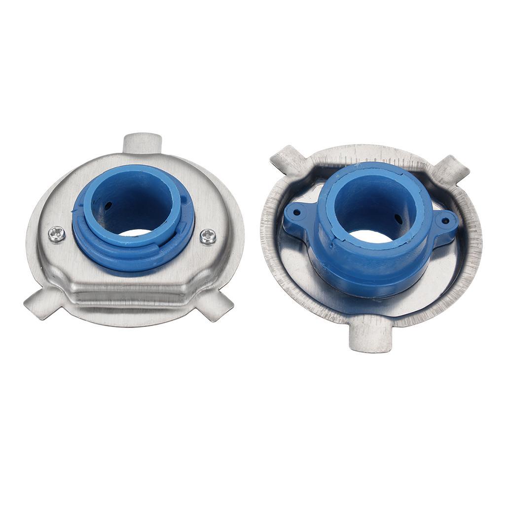 3-4pack 2Pcs LED Headlight Bulb Base Adapter Socket Retainer Car Conversion Kit