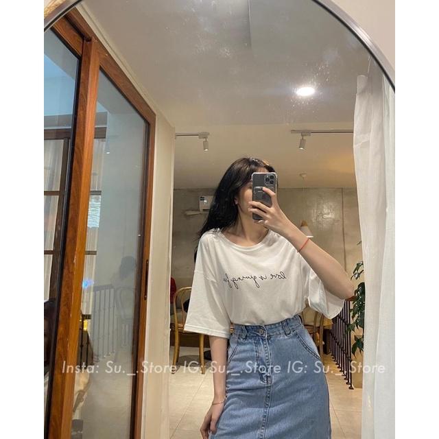 CHÂN VÁY JEANS DENIM XẺ SƯỜN TRÁI #926