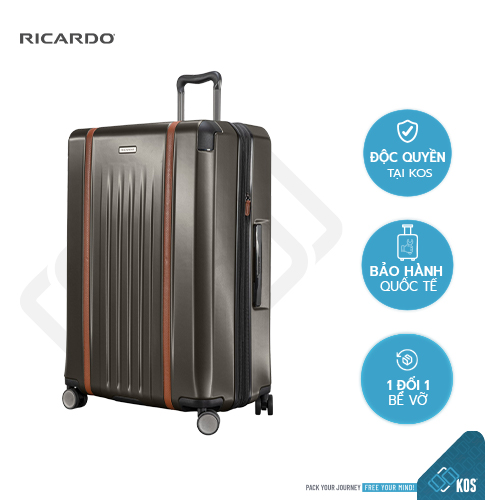 Vali du lịch Ricardo Montecito 2.0, vali size 29, chính hãng, thương hiệu Ý, bảo hành quốc tế, 1 đổi 1 bể vỡ