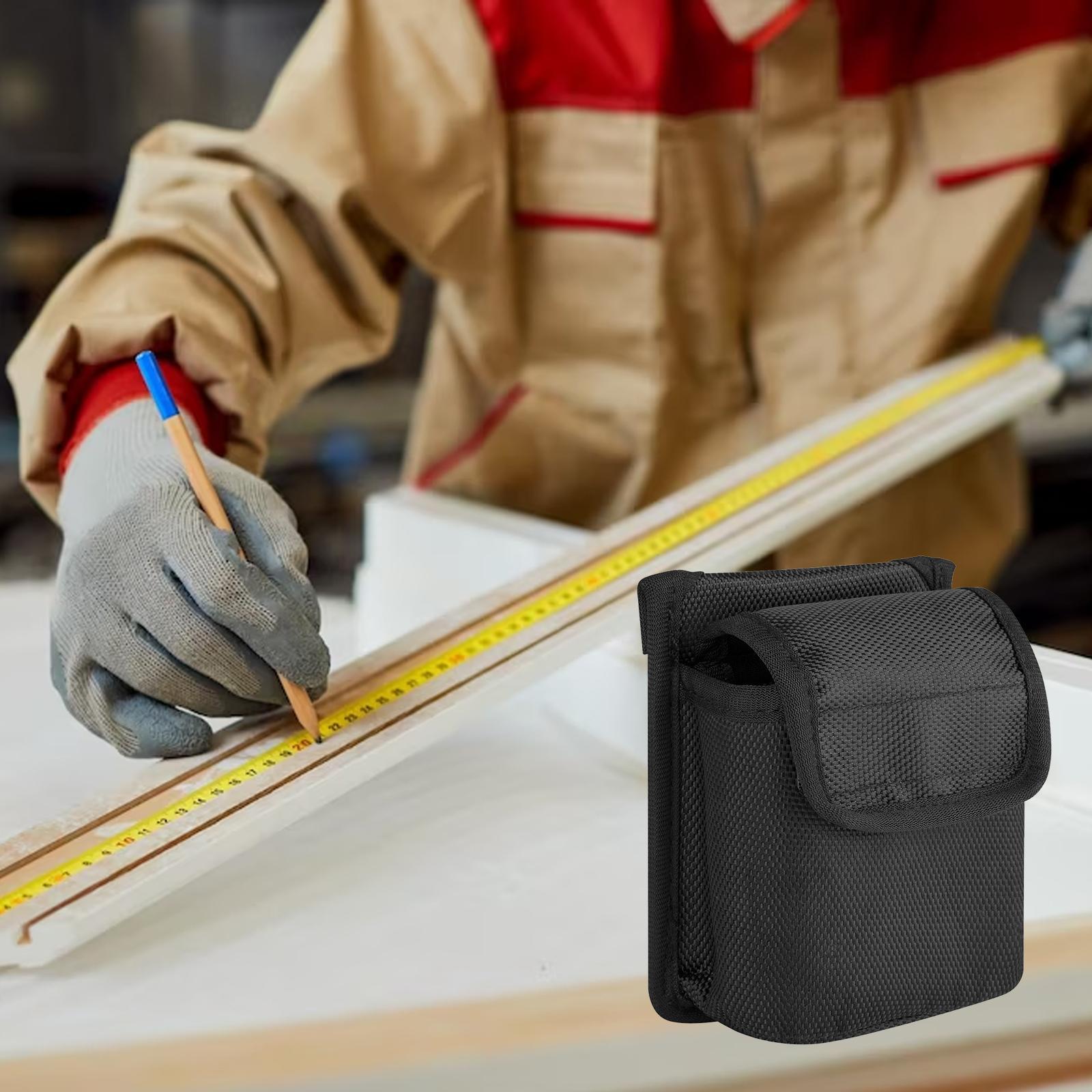 Tape Measure Pouch Tool Belt Accessory Tool Bag Organizer Handyman Work Shop