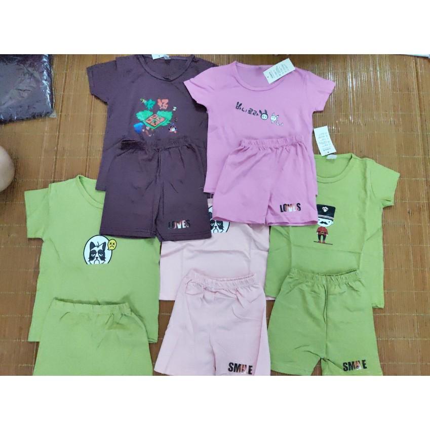 Set quần áo cộc tay - mùa hè 3-8 tuổi - Hàng Quảng Châu - chất đẹp