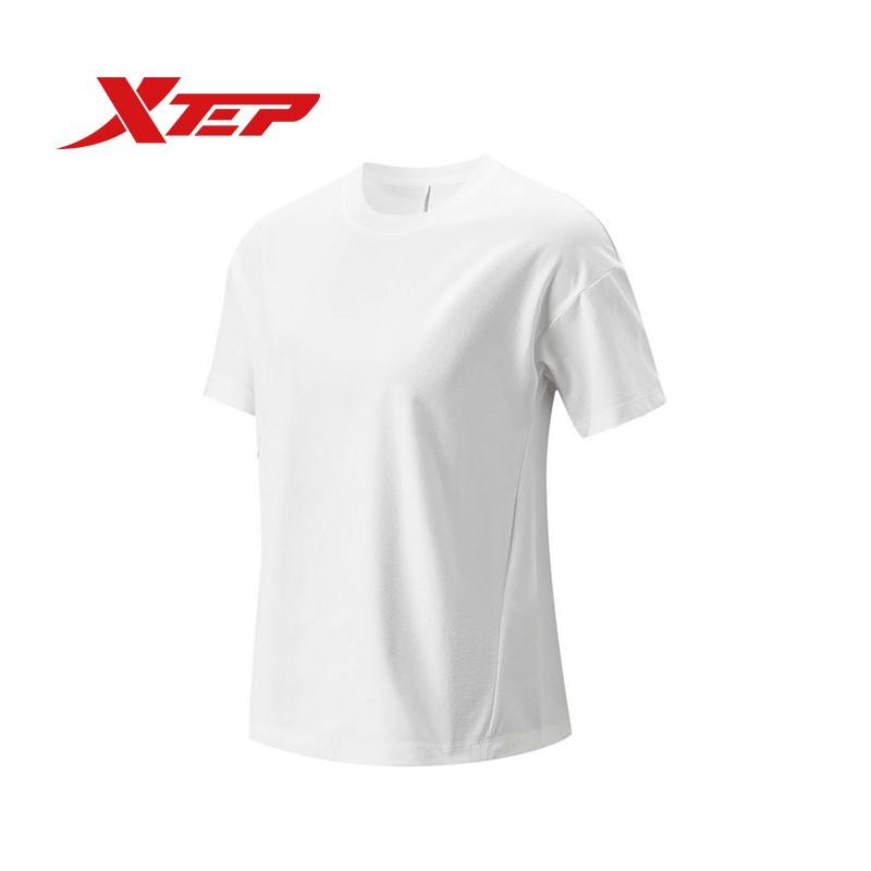 Áo phông training thể thao nữ Xtep, Chất vải mềm mại, thoáng mát 979228010334