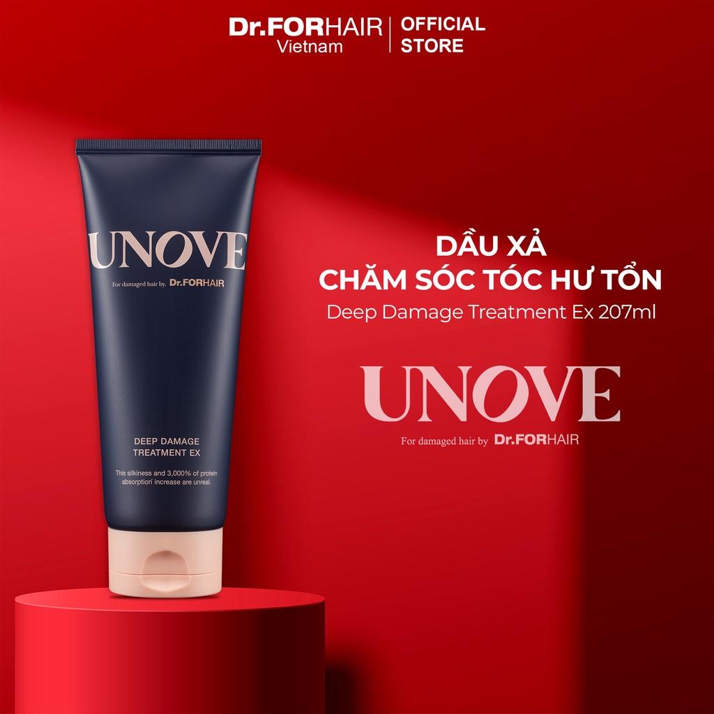 Kem ủ tóc phục hồi và chăm sóc tóc suôn mượt DR.FORHAIR UNOVE Deep Damage Treatment EX