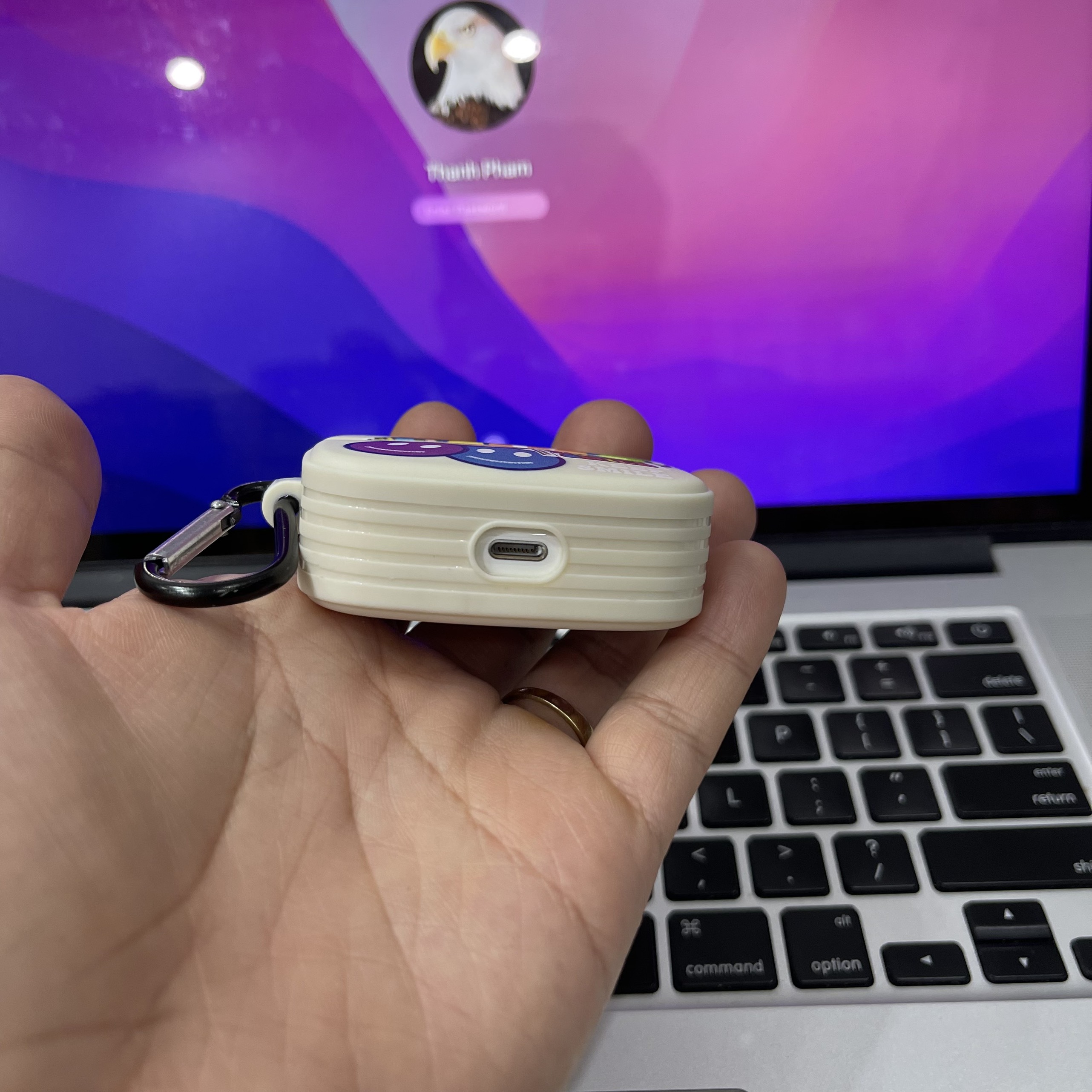 Case Ốp Dành Cho Apple Airpod - Lucky Smile