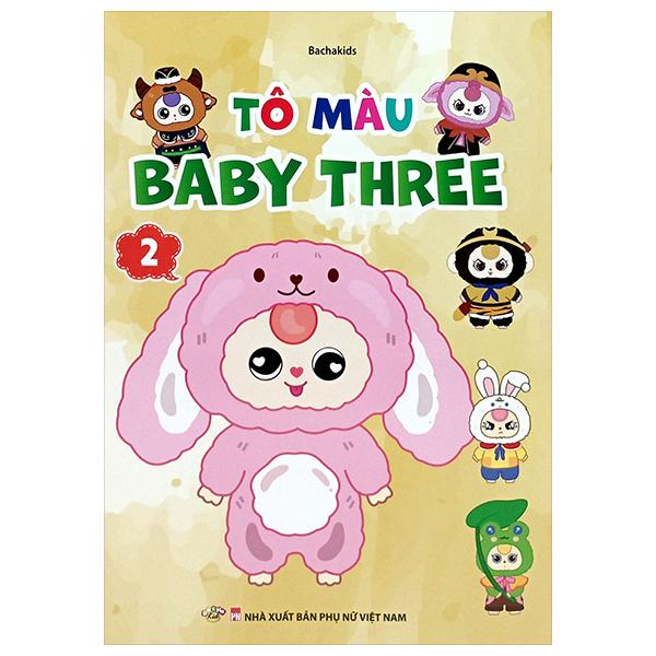 Sách - Tô Màu Baby Three 2