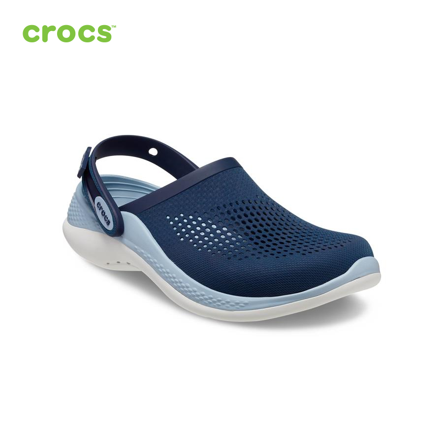 Giày lười nam Crocs LiteRide 360 Clog U Navy/Blue Grey - 206708-4TA